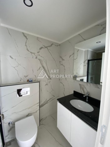 Две квартиры 2+1 в престижной новой резиденции в Авсалларе, 101 кв.м. - Ракурс 24