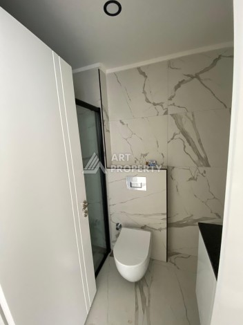 Две квартиры 2+1 в престижной новой резиденции в Авсалларе, 101 кв.м. - Ракурс 29