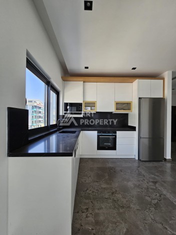 Квартира 2+1 в элитном ЖК у моря, 102, 5 кв.м. Каргыджак, Алания. - Ракурс 11