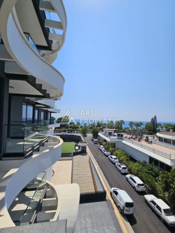 Квартира 2+1 в элитном ЖК у моря, 102, 5 кв.м. Каргыджак, Алания. - Ракурс 32