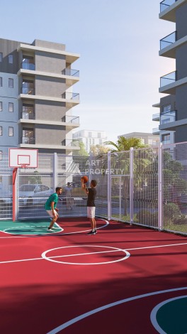 Элитные квартиры 1+1 и 2+1 в Алтынташе: инвестиции в будущее с БЕС% рассрочкой до  июля 2027 г. - Ракурс 4