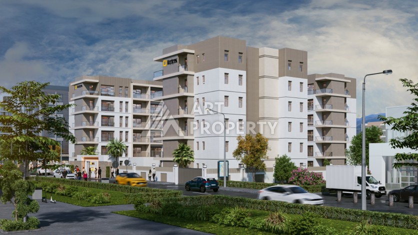 Элитные квартиры 1+1 и 2+1 в Алтынташе: инвестиции в будущее с БЕС% рассрочкой до  июля 2027 г. - Ракурс 5