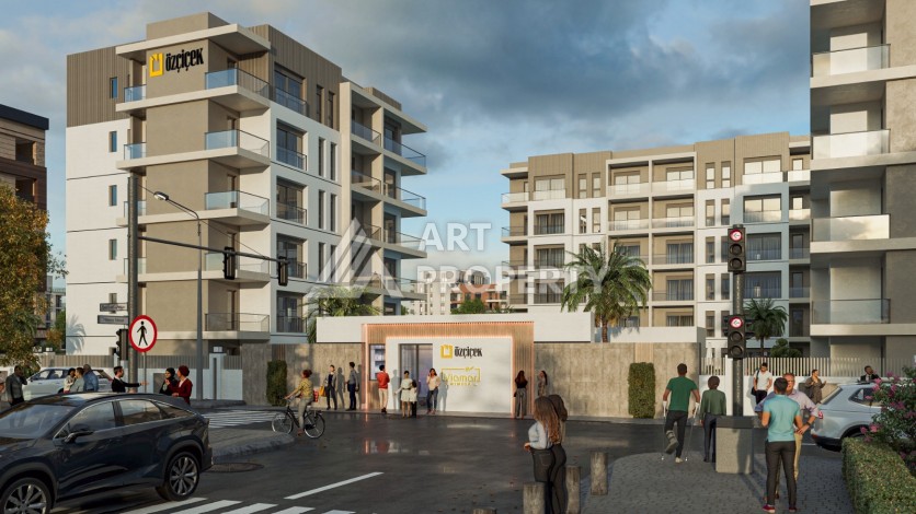 Элитные квартиры 1+1 и 2+1 в Алтынташе: инвестиции в будущее с БЕС% рассрочкой до  июля 2027 г. - Ракурс 7