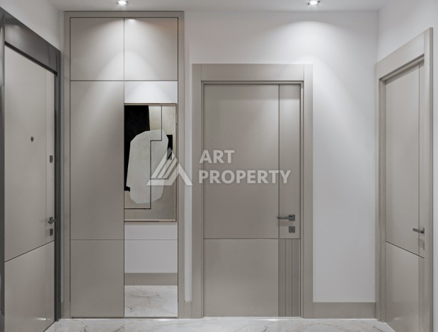 Элитные квартиры 1+1 и 2+1 в Алтынташе: инвестиции в будущее с БЕС% рассрочкой до  июля 2027 г. - Ракурс 14