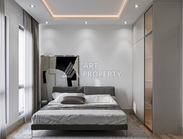 Элитные квартиры 1+1 и 2+1 в Алтынташе: инвестиции в будущее с БЕС% рассрочкой до  июля 2027 г. - Ракурс 18