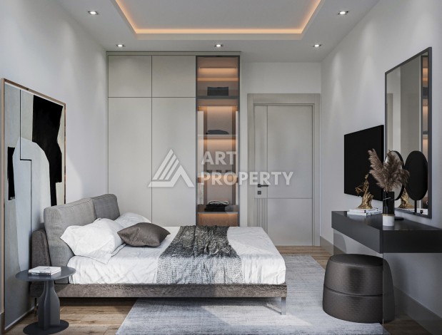 Элитные квартиры 1+1 и 2+1 в Алтынташе: инвестиции в будущее с БЕС% рассрочкой до  июля 2027 г. - Ракурс 19