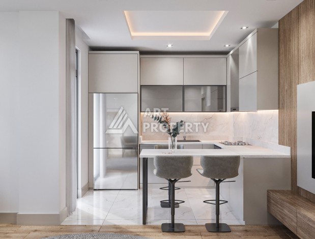 Элитные квартиры 1+1 и 2+1 в Алтынташе: инвестиции в будущее с БЕС% рассрочкой до  июля 2027 г. - Ракурс 27