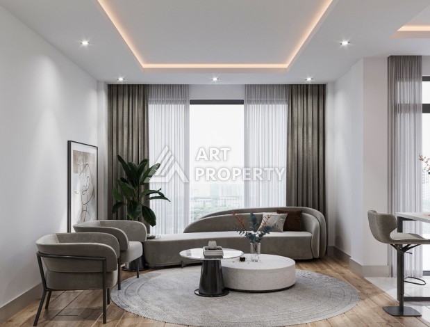 Элитные квартиры 1+1 и 2+1 в Алтынташе: инвестиции в будущее с БЕС% рассрочкой до  июля 2027 г. - Ракурс 28