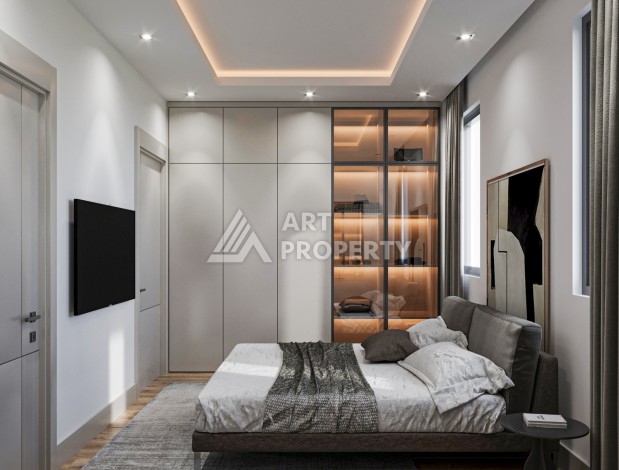 Элитные квартиры 1+1 и 2+1 в Алтынташе: инвестиции в будущее с БЕС% рассрочкой до  июля 2027 г. - Ракурс 32