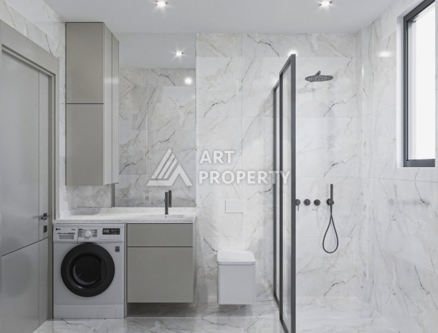 Элитные квартиры 1+1 и 2+1 в Алтынташе: инвестиции в будущее с БЕС% рассрочкой до  июля 2027 г. - Ракурс 34