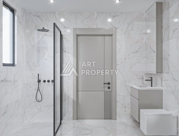 Элитные квартиры 1+1 и 2+1 в Алтынташе: инвестиции в будущее с БЕС% рассрочкой до  июля 2027 г. - Ракурс 35