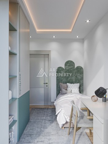 Элитные квартиры 1+1 и 2+1 в Алтынташе: инвестиции в будущее с БЕС% рассрочкой до  июля 2027 г. - Ракурс 37