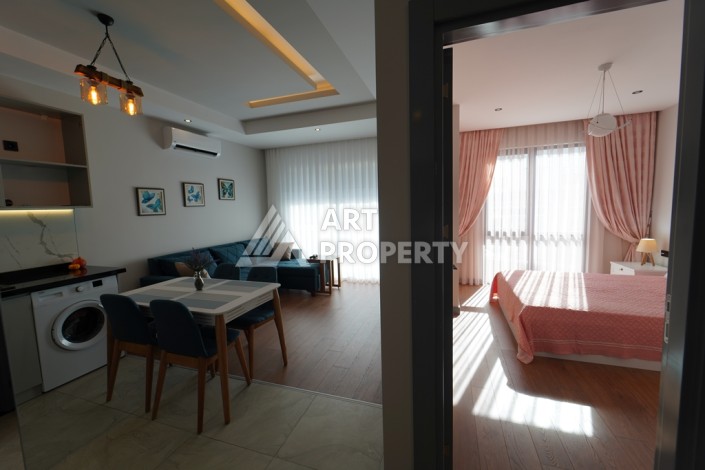 Меблированная квартира 1+1 в 5 минутах от пляжа Клеопатры. Супер локация, выгодная цена! - Ракурс 16