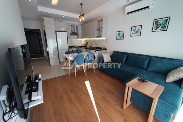 Меблированная квартира 1+1 в 5 минутах от пляжа Клеопатры. Супер локация, выгодная цена! - Ракурс 18