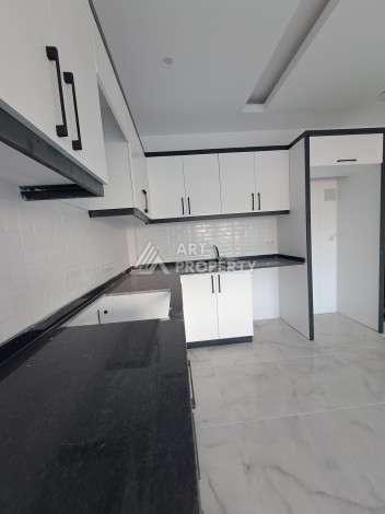 Уютная квартира 1+1 в новом жилом комплексе района Авсаллар, 58 кв.м. - Ракурс 2