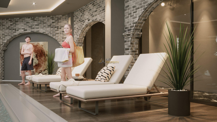 Новый комплекс на этапе строительства в Авсалларе. Элитное предложение по привлекательной цене! 60-165 м2 - Ракурс 42