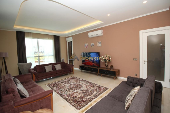 Две современные квартира с 3 спальнями и отдельной кухней в комплексе класса люкс в Оба,Алания, 180 м2 - Ракурс 2