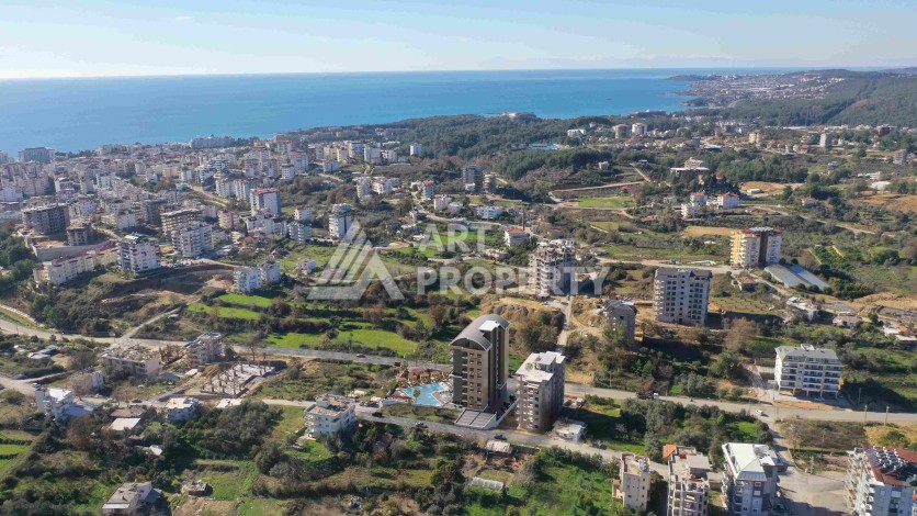 Новая квартира 1+1 в нескольких минутах от центра Авсаллара, 55 кв.м. - Ракурс 12