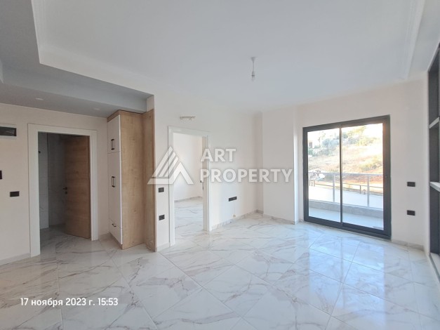 Квартира 1+1 с видом на бассейн в современном ЖК, 55 кв.м. Авсаллар, Алания - Ракурс 2