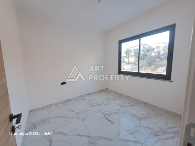 Квартира 1+1 с видом на бассейн в современном ЖК, 55 кв.м. Авсаллар, Алания - Ракурс 7