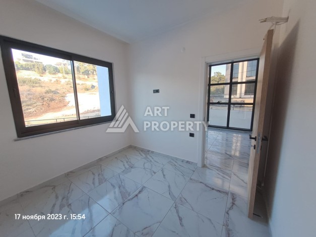 Квартира 1+1 с видом на бассейн в современном ЖК, 55 кв.м. Авсаллар, Алания - Ракурс 8