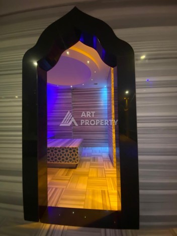 Квартира 1+1 с видом на бассейн в современном ЖК, 55 кв.м. Авсаллар, Алания - Ракурс 11