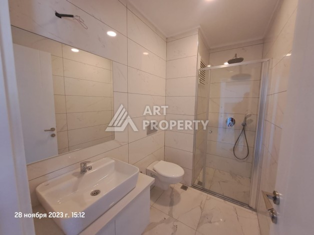 Меблированная картира 1+1 с прекрасным видом в новом ЖК, 50 кв.м. Авсаллар, Алания - Ракурс 9