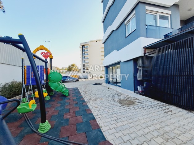 Меблированная картира 1+1 с прекрасным видом в новом ЖК, 50 кв.м. Авсаллар, Алания - Ракурс 17