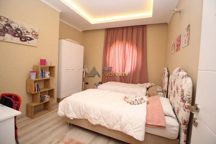 Две современные квартира с 3 спальнями и отдельной кухней в комплексе класса люкс в Оба,Алания, 180 м2 - Ракурс 10