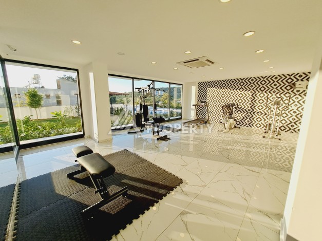 Меблированная картира 1+1 с прекрасным видом в новом ЖК, 50 кв.м. Авсаллар, Алания - Ракурс 23