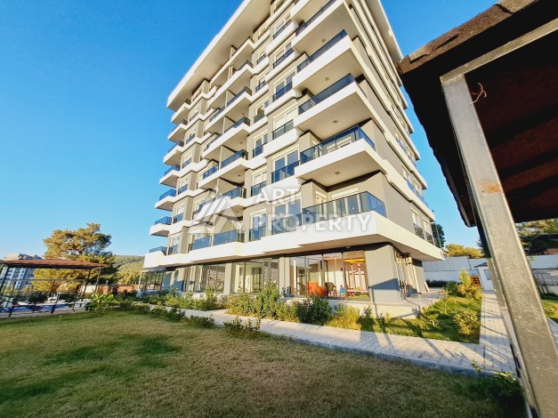 Меблированная картира 1+1 с прекрасным видом в новом ЖК, 50 кв.м. Авсаллар, Алания - Ракурс 28