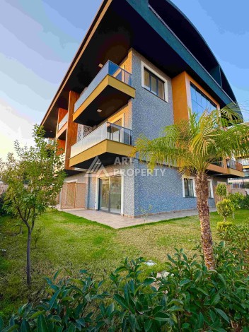 Двухуровневые апартаменты 2+1 и 3+1 с садом и террасой в центре Алании, Буюкхасбахче. - Ракурс 15