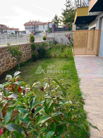 Двухуровневые апартаменты 2+1 и 3+1 с садом и террасой в центре Алании, Буюкхасбахче. - Ракурс 17