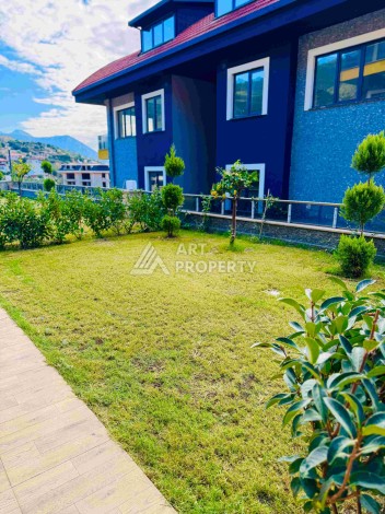 Двухуровневые апартаменты 2+1 и 3+1 с садом и террасой в центре Алании, Буюкхасбахче. - Ракурс 51