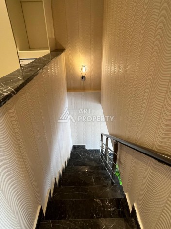 Двухуровневые апартаменты 2+1 и 3+1 с садом и террасой в центре Алании, Буюкхасбахче. - Ракурс 72