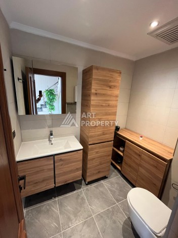 Двухуровневые апартаменты 2+1 и 3+1 с садом и террасой в центре Алании, Буюкхасбахче. - Ракурс 73