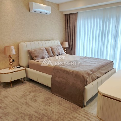 Двухуровневые апартаменты 2+1 и 3+1 с садом и террасой в центре Алании, Буюкхасбахче. - Ракурс 76