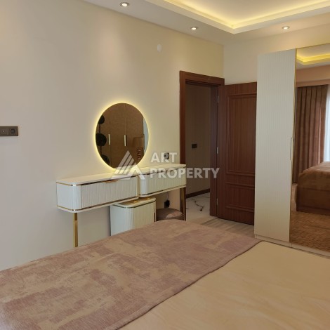 Двухуровневые апартаменты 2+1 и 3+1 с садом и террасой в центре Алании, Буюкхасбахче. - Ракурс 78