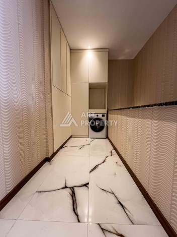 Двухуровневые апартаменты 2+1 и 3+1 с садом и террасой в центре Алании, Буюкхасбахче. - Ракурс 79