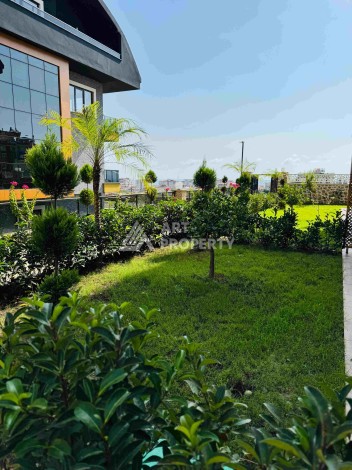 Двухуровневые апартаменты 2+1 и 3+1 с садом и террасой в центре Алании, Буюкхасбахче. - Ракурс 91