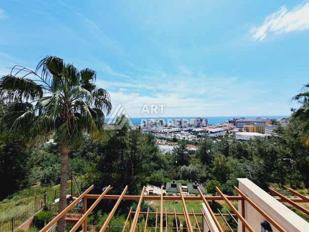 Пентхаус 2+1 в районе Тюрклер — всего 300 м до моря - Ракурс 50