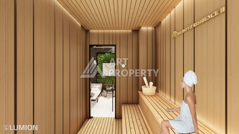 Элитные апартаменты 1+1, 2+1 и 3+1 с первым взносом 10% в центре Алании - Ракурс 15