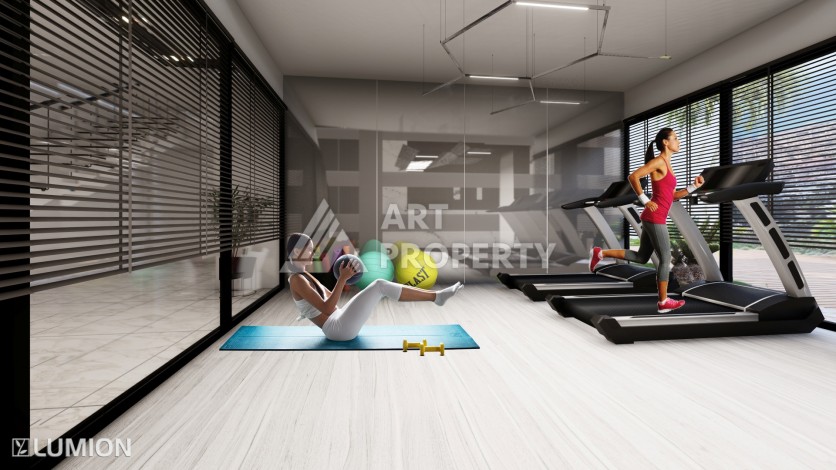 Элитные апартаменты 1+1, 2+1 и 3+1 с первым взносом 10% в центре Алании - Ракурс 19