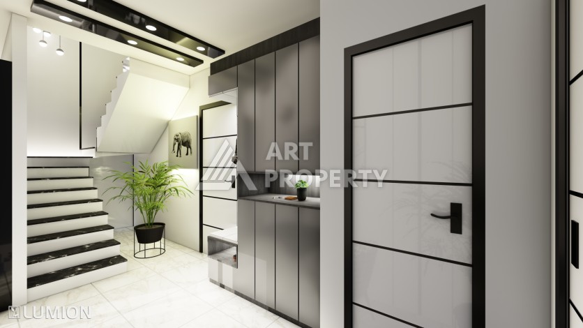 Элитные апартаменты 1+1, 2+1 и 3+1 с первым взносом 10% в центре Алании - Ракурс 23