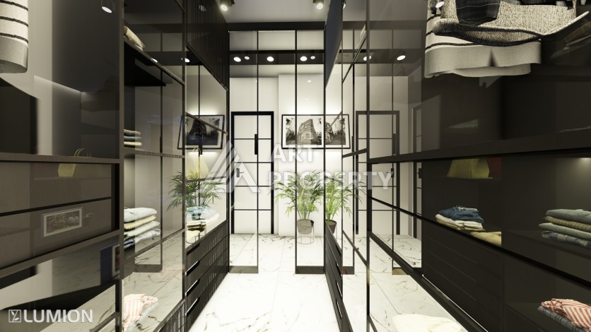 Элитные апартаменты 1+1, 2+1 и 3+1 с первым взносом 10% в центре Алании - Ракурс 27