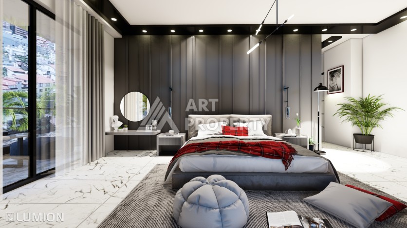 Элитные апартаменты 1+1, 2+1 и 3+1 с первым взносом 10% в центре Алании - Ракурс 28