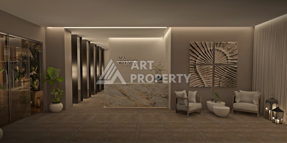 Квартиры от 56 до 140 кв.м. с рассрочкой под 0%. Махмутлар, Алания - Ракурс 15