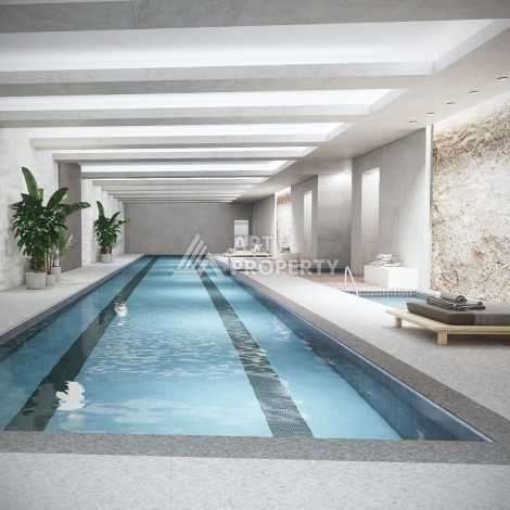 Квартиры от 56 до 140 кв.м. с рассрочкой под 0%. Махмутлар, Алания - Ракурс 19