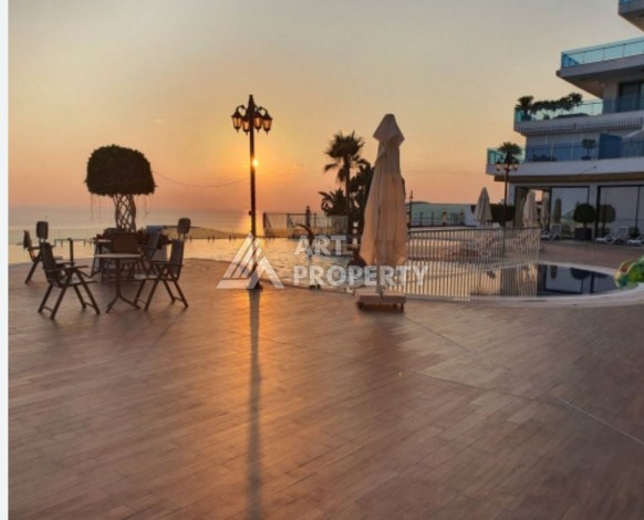 Эксклюзивные апартаменты 1+1 с головокружительным видом на Средиземное море, 98 кв.м. Конаклы, Алания - Ракурс 14