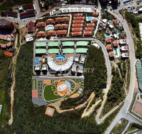 Эксклюзивные апартаменты 1+1 с головокружительным видом на Средиземное море, 98 кв.м. Конаклы, Алания - Ракурс 16